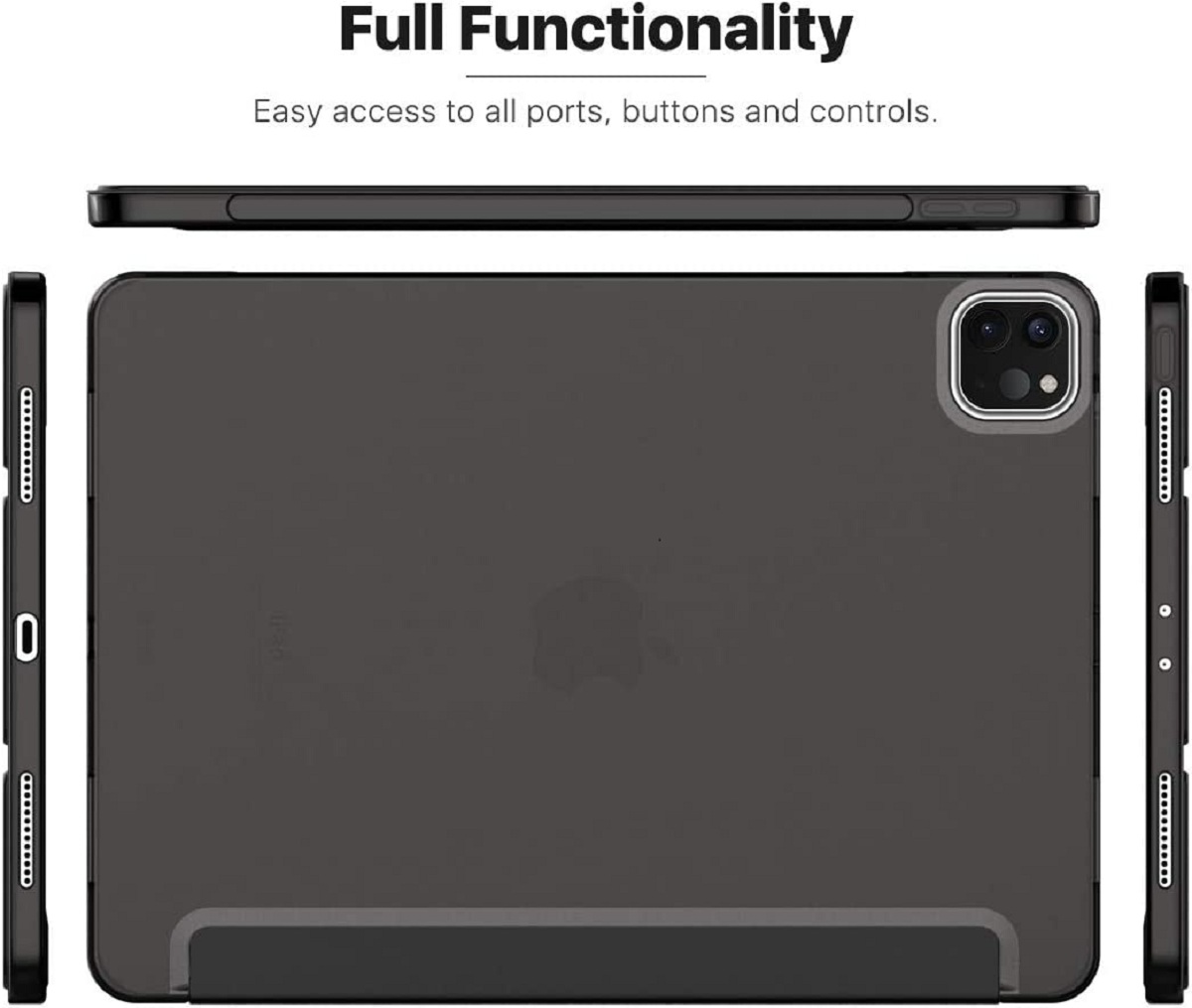 Soft TPU Translucent Frosted Back Cover Slim Smart Shell iPad 10.2 2022 released
